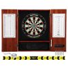 Viper Shot King Sisal Dartboard & Metropolitan Cinnamon Cabinet