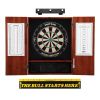 Viper Shot King Sisal Dartboard, Metropolitan Cinnamon Cabinet, Shadow Buster Dartboard Lights & "The Bull Starts Here" Throw Line Marker
