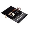 Mainstreet Classics Bourbon Street Combo Set, Chess, Checkers, and Backgammon