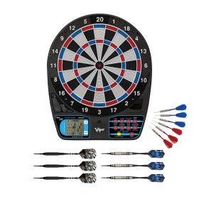 Viper 787 Electronic Dartboard, Magic 18g & Silver Thunder 18g Soft Tip Darts