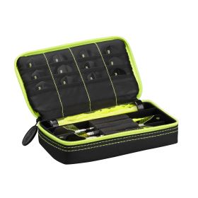 Casemaster Plazma Dart Case with Zipper (Color: Yellow, size: 3 Darts)