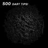 Viper Tufflex Tips II 2BA 500Ct Soft Dart Tips