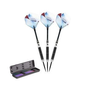 Elkadart Razor 80% Tungsten Steel Tip Darts (Color: Black, size: 25 Grams)