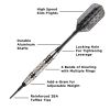 Viper Bobcat Adjustable Soft Tip Darts Rings 16-18 Grams