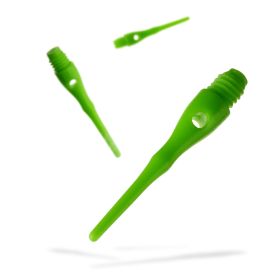 Viper Tufflex Tips III 2BA 1000Ct Soft Dart Tips (Color: Neon Green, size: 2BA)