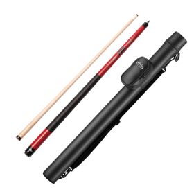 Viper Sure Grip Pro Cue and Casemaster Q-Vault Supreme Cue Case (Color: Red, size: )