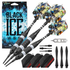 Viper Ice Silver Soft Tip Darts (Color: silver, size: 16 Grams)