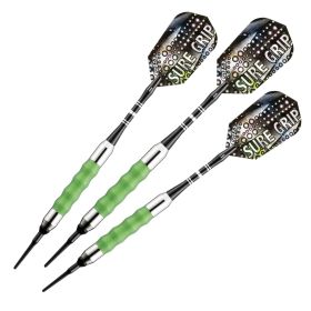 Viper Sure Grip Soft Tip Darts (Color: Green, size: 18 Grams)
