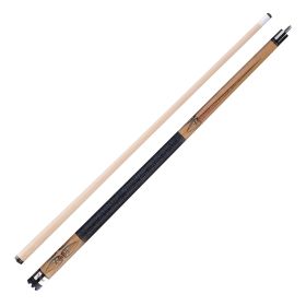 Viper Sinister and Wrap with Brown Stain Billiard/Pool Cue Stick (Color: Brown, size: 18 Ounce)