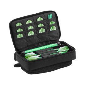 Casemaster Plazma Plus Dart Case with Zipper and Phone Pocket (Color: Black, size: 3 Darts)