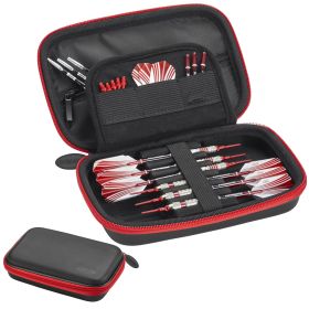 Casemaster Sentinel Dart Case with Zipper (Color: Red, size: )