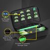 Casemaster Plazma Plus Dart Case with Zipper and Phone Pocket