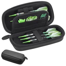 Casemaster Sentry Dart Case with Zipper (Color: Black, size: )