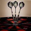 Elkadart Lone Wolf Soft Tip Darts Silver With Knurling
