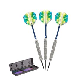 Elkadart Prism Ringed Silver Steel Tip Darts (Color: silver, size: 21 Grams)