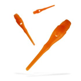 Viper Tufflex Tips III 2BA 1000Ct Soft Dart Tips (Color: Neon Orange, size: 2BA)