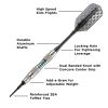 Viper Bobcat Adjustable Soft Tip Darts Rings 16-18 Grams