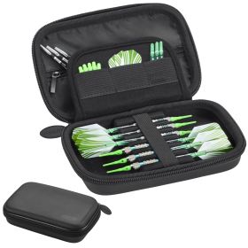 Casemaster Sentinel Dart Case with Zipper (Color: Black, size: )